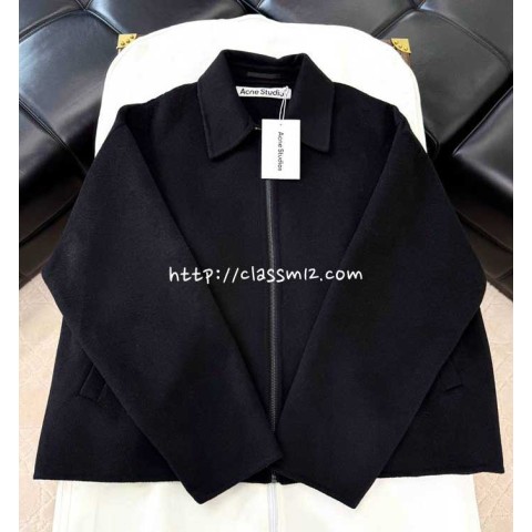 아크네 25 한정판 양털 긴팔 자켓 A13571