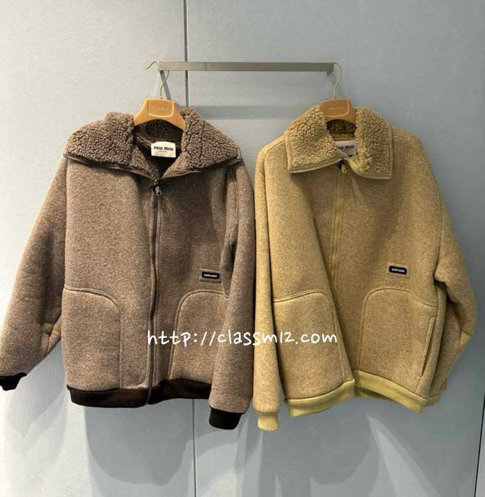 미우미우 25 한정판 긴팔 자켓 A13572