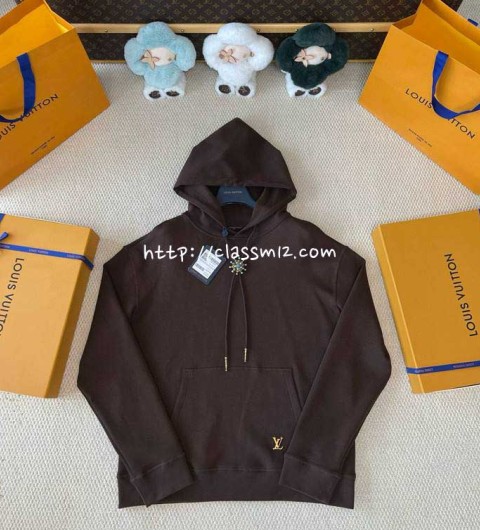 루이비통 25 한정판 긴팔 후드 티셔츠 A13585
