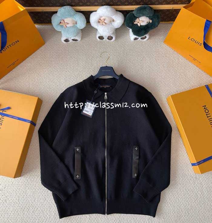 루이비통 25 한정판 긴팔 니트 자켓 A13589