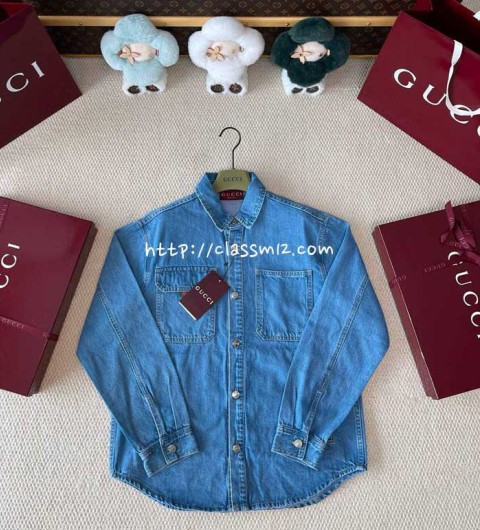 구찌 25 한정판 긴팔 청셔츠 A13593