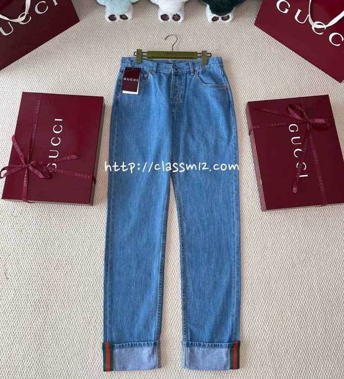 구찌 25 한정판 청바지 긴바지 A13594