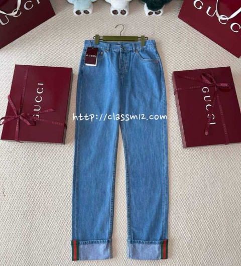 구찌 25 한정판 청바지 긴바지 A13594