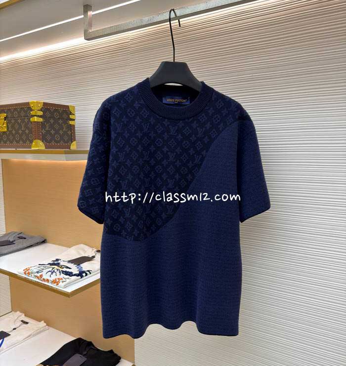 루이비통 25 한정판 반팔 니트 A13597