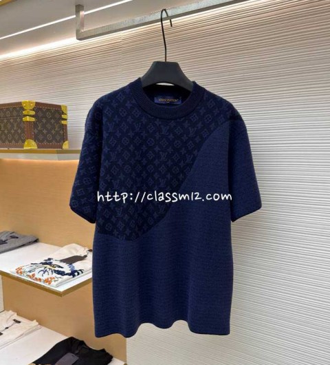 루이비통 25 한정판 반팔 니트 A13597