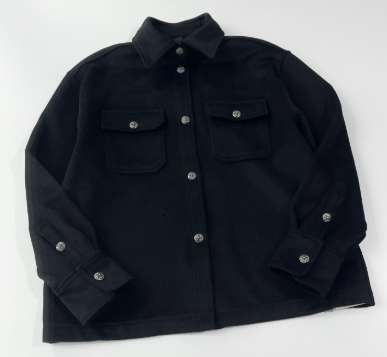 크롬하츠 25 한정판 남여공용 헤비 울 오버 셔츠 자켓 A13612