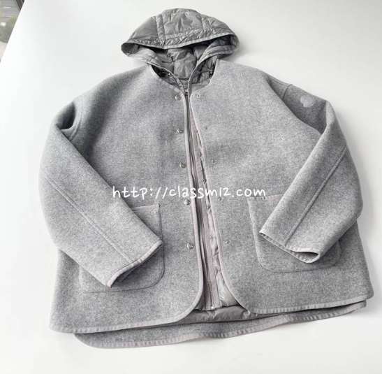 몽클레어 25 한정판 남녀공용 리포스 3in1 울 캐시미어 자켓 A13613