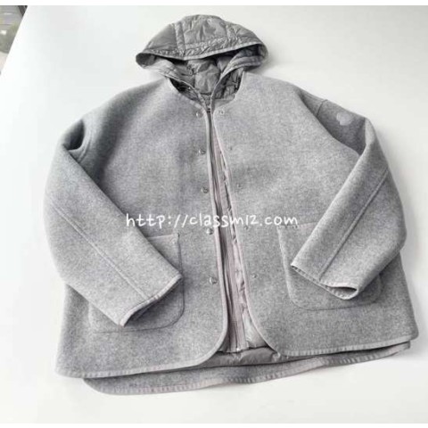 몽클레어 25 한정판 남녀공용 리포스 3in1 울 캐시미어 자켓 A13613