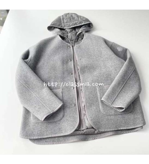 몽클레어 25 한정판 남녀공용 리포스 3in1 울 캐시미어 자켓 A13613