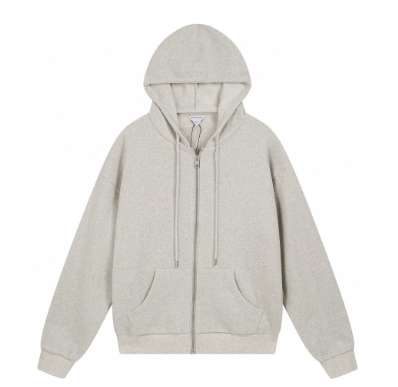 보테가베네타 25 한정판 헤비 울 후드 집업 자켓 A13617