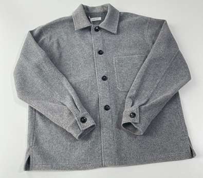 더로우 25 한정판 남녀공용 헤비 울 캐시미어 오버 셔츠 자켓 A13619