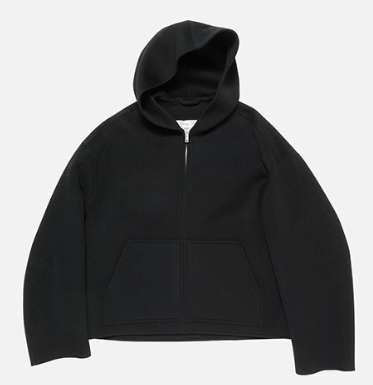 아크네 25 한정판 도베리아 울 캐시미어 더블 후드 자켓 A13625