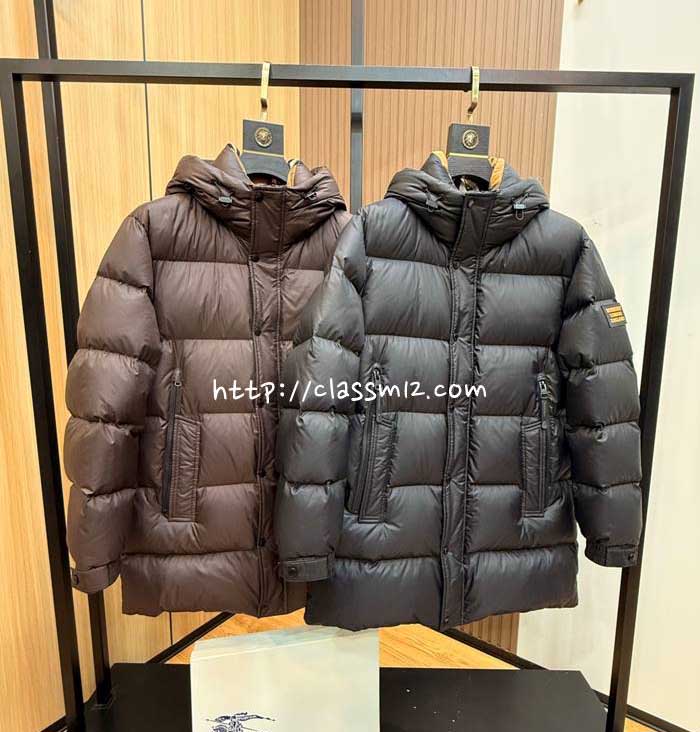 버버리 25 한정판 긴팔 후드 패딩 자켓 A13645