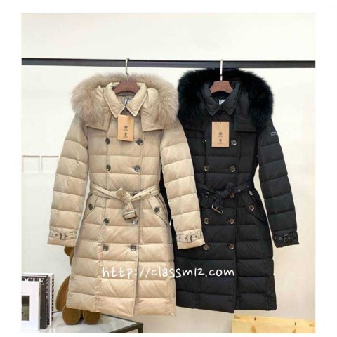 버버리 25 한정판 긴팔 후드 패딩 자켓 A13649