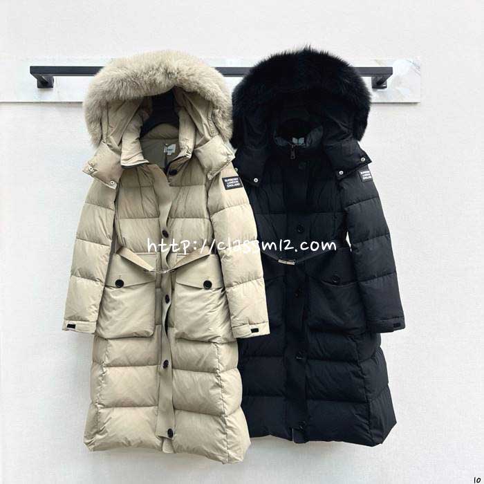 버버리 25 한정판 긴팔 후드 패딩 자켓 A13650