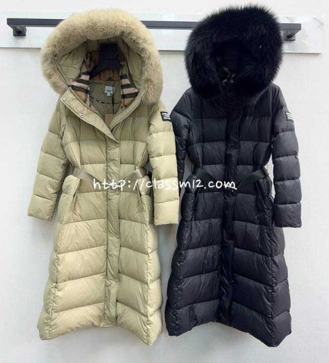 버버리 25 한정판 긴팔 후드 패딩 자켓 A13651