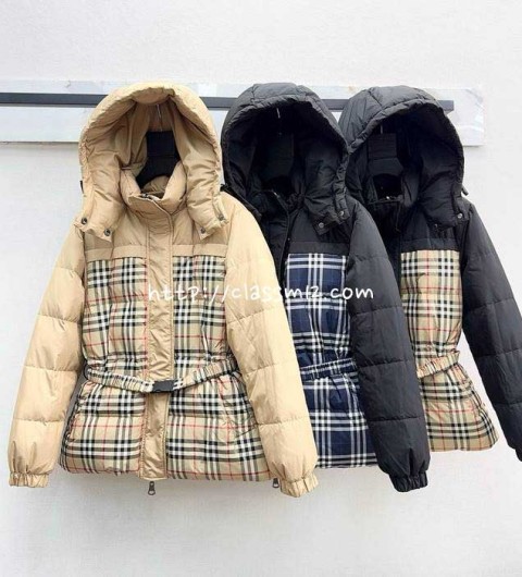 버버리 25 한정판 양면 긴팔 후드 패딩 자켓 A13652