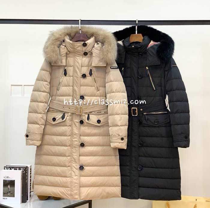 버버리 25 한정판 긴팔 후드 패딩 자켓 A13653