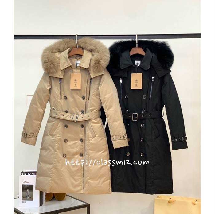 버버리 25 한정판 긴팔 후드 패딩 자켓 A13654