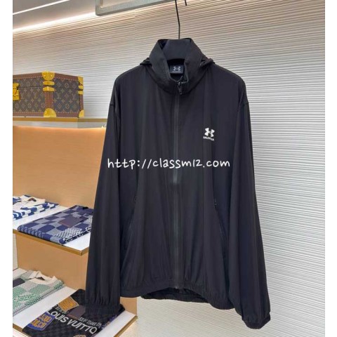 발렌시아가 25 한정판 긴팔 후드 자켓 A13664