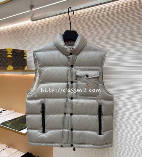 몽클레어 25 한정판 민소매 패딩 조끼 자켓 A13670