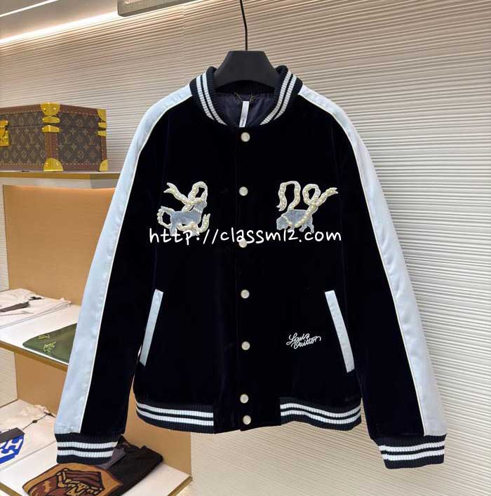 루이비통 25 한정판 남여공용 긴팔 자켓 A13678