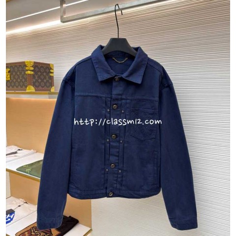 루이비통 25 한정판 남여공용 긴팔 청자켓 A13683