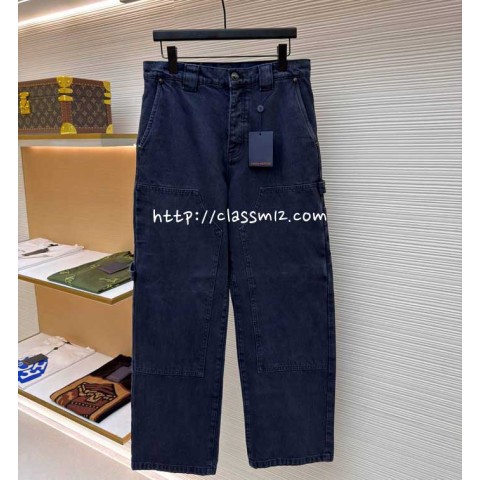루이비통 25 한정판 남여공용 청바지 긴바지 A13684