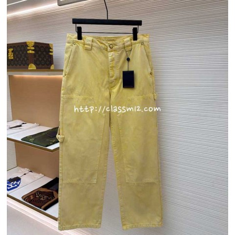 루이비통 25 한정판 남여공용 청바지 긴바지 A13686