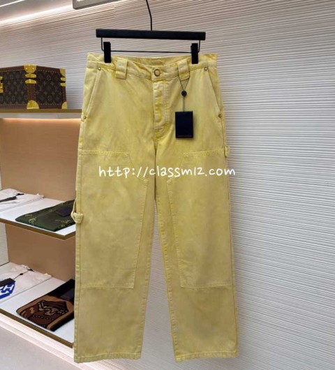 루이비통 25 한정판 남여공용 청바지 긴바지 A13686