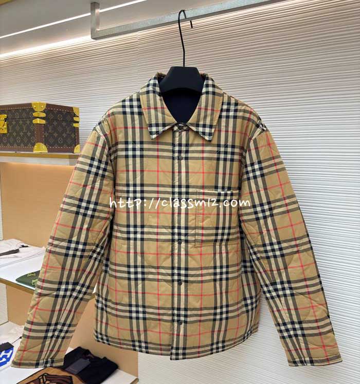 버버리 25 한정판 양면 긴팔 자켓 A13692