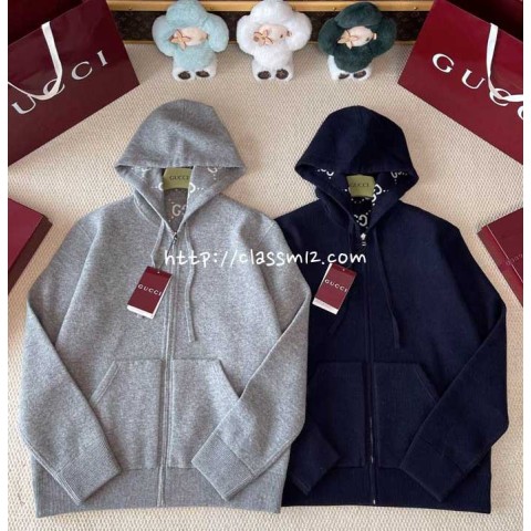 구찌 25 한정판 양면 긴팔 후드 자켓 A13695