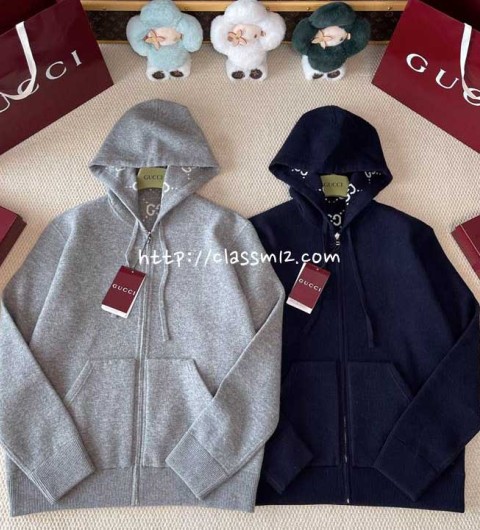 구찌 25 한정판 양면 긴팔 후드 자켓 A13695