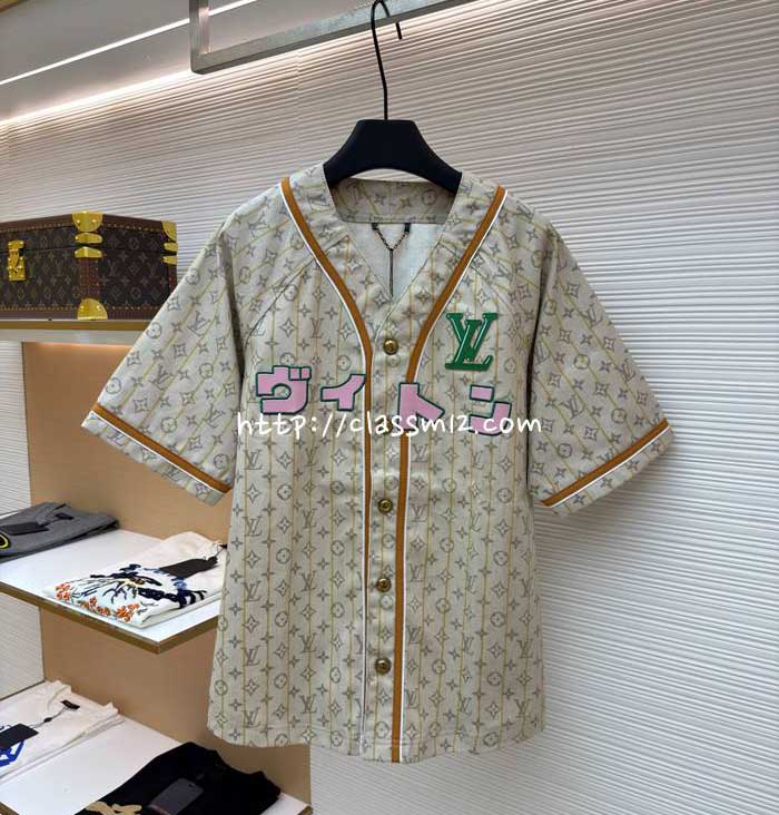 루이비통 25 한정판 반팔 청셔츠 A13696