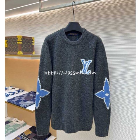 루이비통 25 한정판 양털 긴팔 니트 A13700