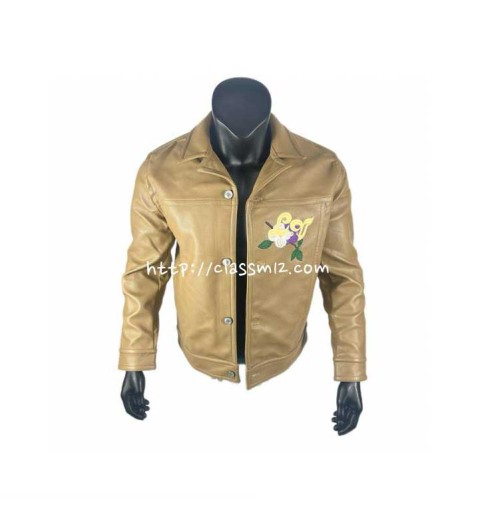 루이비통 25 한정판 소가죽 카프스킨 긴팔 자켓 A13702