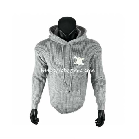 셀린느 25 한정판 긴팔 후드 니트 A13706