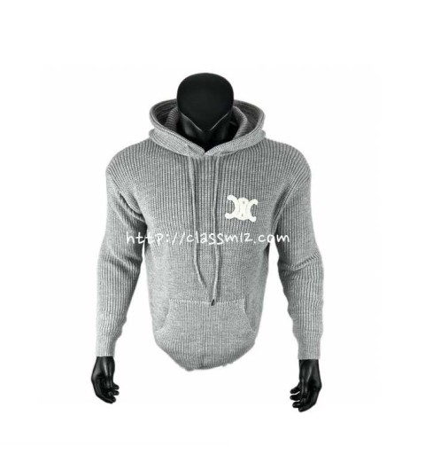 셀린느 25 한정판 긴팔 후드 니트 A13706