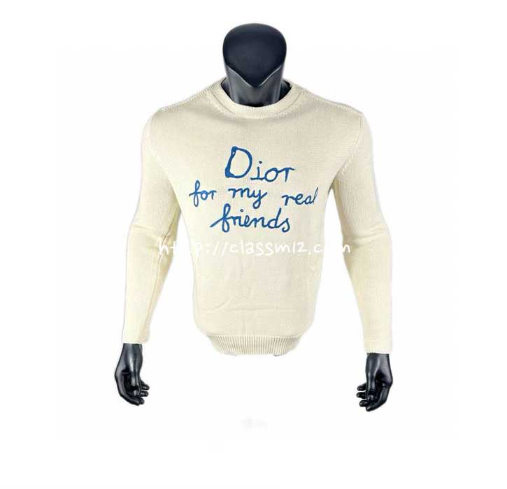디올 25 한정판 양털 긴팔 니트 A13708
