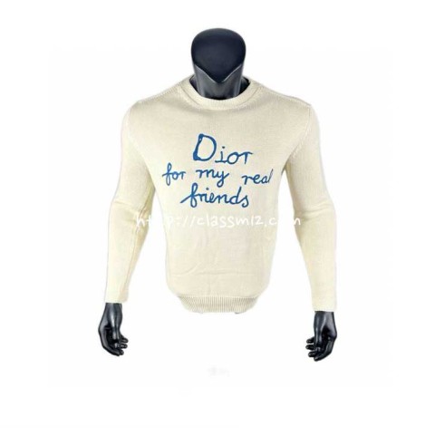 디올 25 한정판 양털 긴팔 니트 A13708