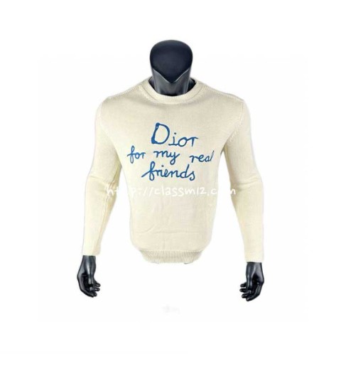 디올 25 한정판 양털 긴팔 니트 A13708