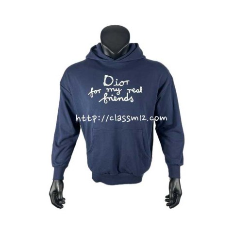 디올 25 한정판 긴팔 후드 티셔츠 A13709