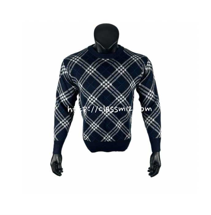 버버리 25 한정판 양털 긴팔 니트 A13712