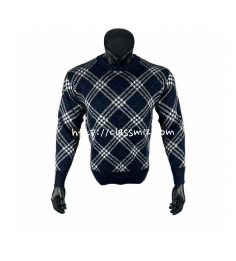 버버리 25 한정판 양털 긴팔 니트 A13712