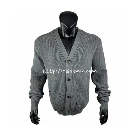 루이비통 25 한정판 양털 긴팔 가디건 A13720