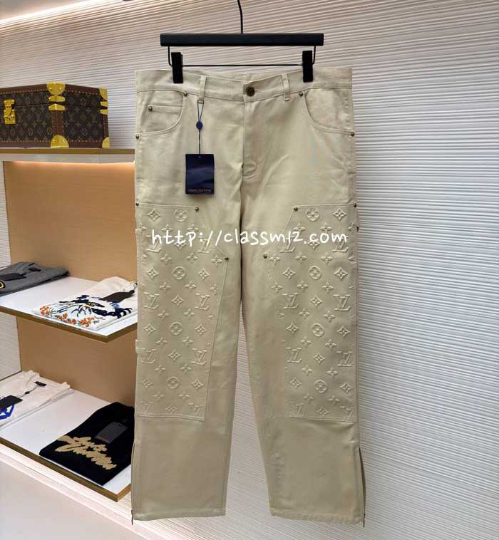 루이비통 25 한정판 청바지 긴바지 A13732