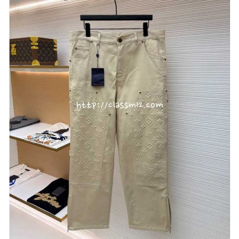 루이비통 25 한정판 청바지 긴바지 A13732