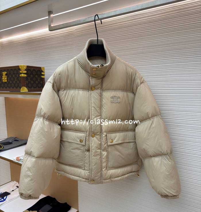 셀린느 25 한정판 여성 긴팔 패딩 자켓 A13733
