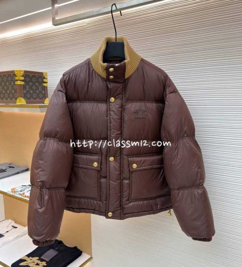 셀린느 25 한정판 여성 긴팔 패딩 자켓 A13734