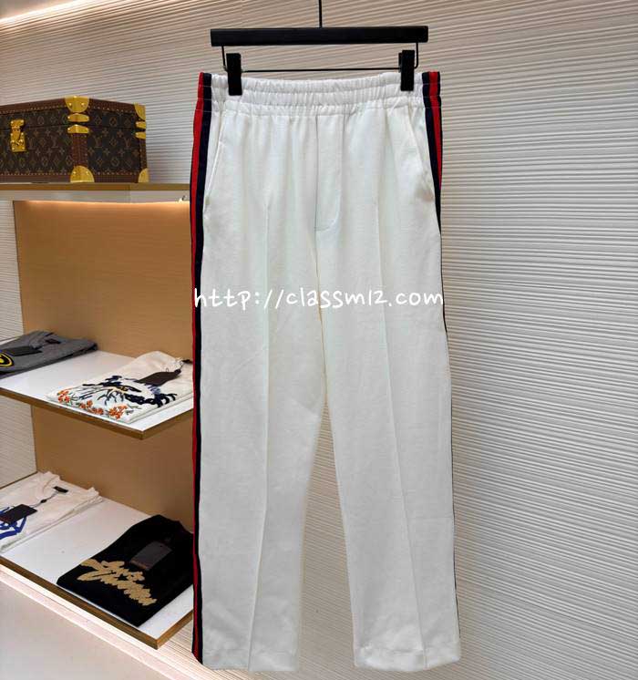 구찌 25 한정판 남여공용 긴바지 A13737